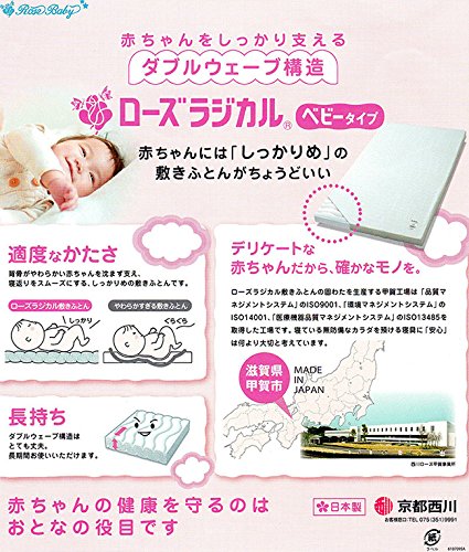 Amazon.co.jp: 西川 ミニベビー布団セット羽毛布団 ローズラジカル